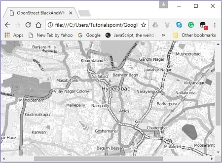 نمایش نقشه در صفحه وب